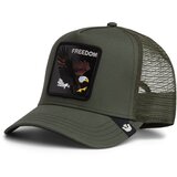 Goorin Bros Kapa 'Freedom Eagle' rumena / temno zelena / črna / bela | Shoptok.si