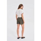 Marisse Olive Cotton Shorts | Eponuda.ba
