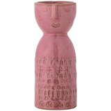 Bloomingville Ružičasta ručno izrađena vaza od kamenine (visina 14,5 cm) Embla &ndash; cijene