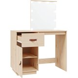  Toaletni stolić s LED svjetlima 95x50x133,5 cm masivna borovina | shoptok.hr