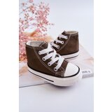 Boto Children's High Sneakers Khaki Filemon | Shoptok.si