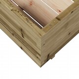  Vrtna sadilica 70x70x49,5 cm od impregnirane borovine | shoptok.hr