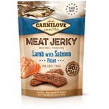 Carnilove dog meat jerky - ovca & losos, 100g Cene