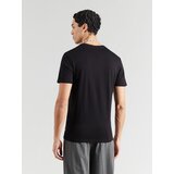 Guess Majica srebrno-siva / črna | Shoptok.si