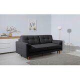 MID.YOU ZOFA S POSTELJNO FUNKCIJO, temno siva tekstil | Shoptok.si