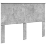  Konstrukcija postelje z vzglavjem Betonsko siva 140 x 200 cm, (5000103571) | Shoptok.si