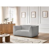 Bobochic Paris Svetlo siva sedežna garnitura iz tkanine bouclé 170 cm Giorgia – | Shoptok.si