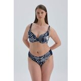 Dagi Bikini Bottom - Navy blue - Striped Cijene