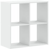 Furnova Knjižna omara bela 68,5x32x68,5 cm inženirski les, (21932833) | Shoptok.si