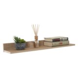 Kondela Dnevni regal, hrast sonoma/bel, KEVIN | Shoptok.si