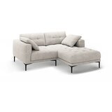 Micadoni Bež kutna garnitura (s desnim kutom/s ležaljkom) Bemy – | shoptok.hr