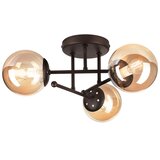  Plafonski luster MALENA 3xE14/5W/230V smeđa/zadimljeno bež | Eponuda.com