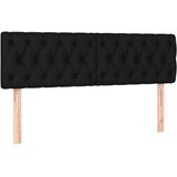  Krevet s oprugama i madracem crni 140 x 190 cm od tkanine | shoptok.hr