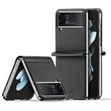 Dux ducis futrola bril leather za samsung galaxy z flip 4 5G crna Cene