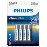 LR03E4B/10 - Alkalna AAA baterija ULTRA ALKALINE 1,5V 1250mAh, 4 kom