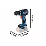 Aku UDARNA BUŠILICA SOLO GSB 18V-90 C BOSCH | shoptok.hr