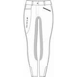 Eurostar Otroške jahalne hlače FullGrip ERJoy, white - 122