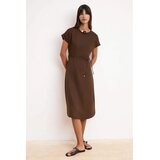 TRENDYOLMILLA Ženska haljina Twoss26El00141, Smeđa (Braon) | Eponuda.com