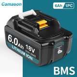 SupplySwap Makita 18V baterija, polnilna Li-ion, zamenjalni paket polnilca, 6Ah baterija 1 kos, (5000222613) | Shoptok.si