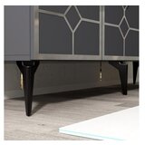 Hanah home komoda cagla anthracite silver | ePonuda.com