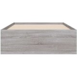  Okvir kreveta s ladicama siva boja hrasta 90 x 190 cm drveni | shoptok.hr