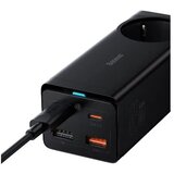 Baseus GaN3 Pro Desktop Powerstrip/65W/AC+2U+2C/crna/+Type-C kabl 100W Punjač ( PSZM000901 ) | ePonuda.com