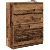 vidaXL Komoda boja starog drva 80x35x99 cm od konstruiranog drva | shoptok.hr