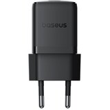 Baseus Zidni punjač Palm 30W 3A 1 x USB-C s USB-C kabelom crni | shoptok.hr