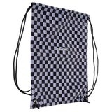 Kruzzel školski ruksak s torbom za tjelesni, crni karirani, 22 l, 45 cm | shoptok.hr