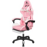  Kruger&Matz GX-150 gejmerska stolica bijela i roza Cijene