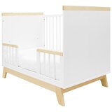 New Baby Krevetić 2u1 Marcus white/natural Slike