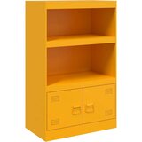 vidaXL Komoda boja senfa 67 x 39 x 107 cm čelični | shoptok.hr
