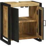 Ormarić za umivaonik Smeđa 55 x 35 x 60 cm Čvrsto drvo manga | shoptok.hr