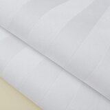 MATIVO Saten pruga navlaka 140x200 cm - preklop, bijela | shoptok.hr