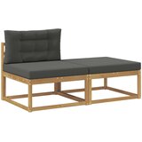  2 Komad Vanjski otoman Poliester Bijela | shoptok.hr
