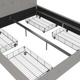 Støraa Siva oblazinjena zakonska postelja s prostorom za shranjevanje 180x200 cm Rose – | Shoptok.si
