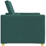 SOFA na razvlačenje Singl Tamnozelena 90 x 165 x 87 cm tkanina | shoptok.hr