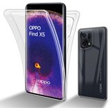 Cadorabo združljiv z OPPO v prozorni 360° zaščitni pokrov celotnega telesa - zaščita spredaj in hrbta, vsestranska zaščita z zaščitnim zaslonom, (20592044) | Shoptok.si