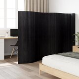 Sobna pregrada crna širina 800 cm visina 165 cm od bambusa | shoptok.hr