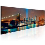  Slika - New York City: Beautiful Night 150x50 | shoptok.hr