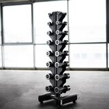  Set kromiranih bučica chd 2 x 1 - 8 kg (72 kg) + stalak str36 hms | shoptok.hr