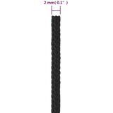  Vrv za čoln popolnoma črna 2 mm 500 m polipropilen, (21039867) | Shoptok.si