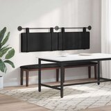  Držeće uzglavlje Zidne Jednobojno Crna 170 x 55 x 5 cm tkanina - Crna 160 cm bez LED svjetla | shoptok.hr