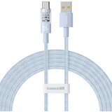 Baseus Gem USB A to USB C fast charging cable 2 m 100 W Blue | shoptok.hr