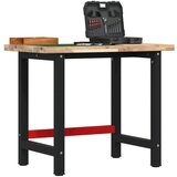 vidaXL Delovna miza 100x60x83 cm trden akacijev les | Shoptok.si