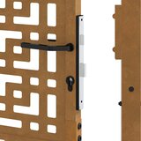  Vrtna vrata 100x125 cm Otporna na vremenske uvjete Čelična Križni Dizajn | shoptok.hr
