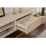 Hanah home tv polica escape 180 gold travertine
