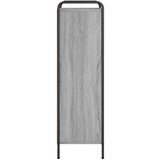  Ormarić za knjige 57 x 33 x 111 cm Konstruirano drvo - Siva Sonoma 57 x 33 x 111 cm | shoptok.hr