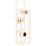  Penjalica za mačke sa stupovima za grebanje krem 169 cm | shoptok.hr