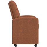  Blagovačke stolice s kotačima 2 pcs Smeđa 58 x 67 x 97 cm | Eponuda.ba